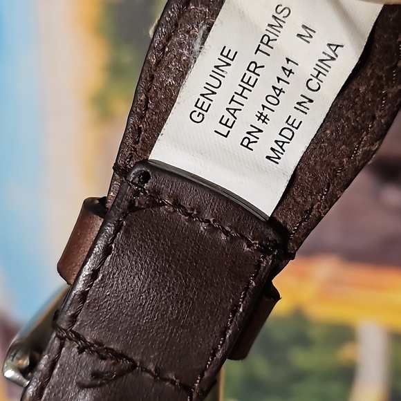 Walter Hagen USA American Flag Belt Size 28-30 Medium - Picture 5 of 5